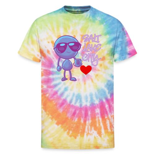 Smoon City 19 Salt Lake City - Unisex Tie Dye T-Shirt