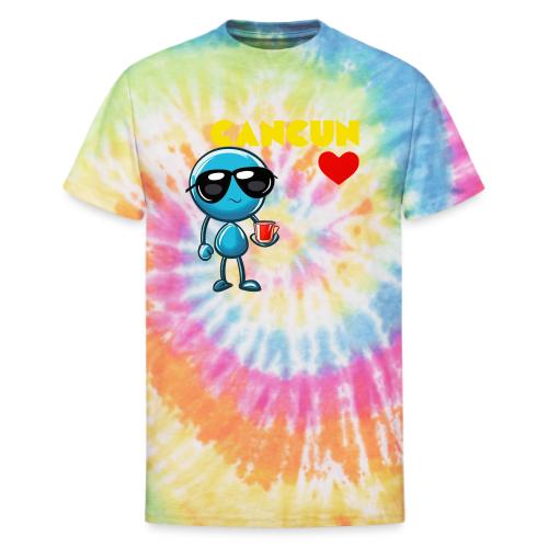 Smoon City_Cancun - Unisex Tie Dye T-Shirt