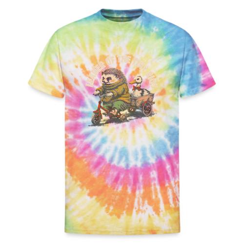 Leader of the Tiny Riot Design - Unisex Tie Dye T-Shirt