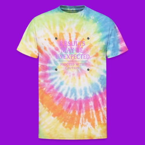 Results - Neon Purple - Unisex Tie Dye T-Shirt