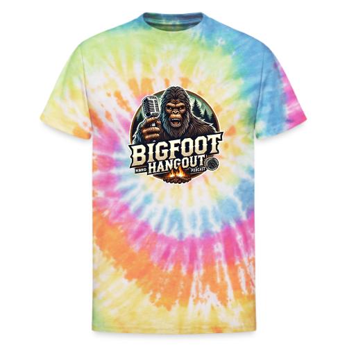 Bigfoot Hangout Podcast Logo - Unisex Tie Dye T-Shirt
