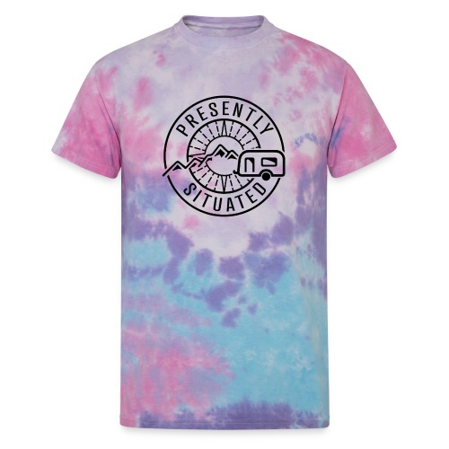Presently Situated Logo - Unisex Tie Dye T-Shirt