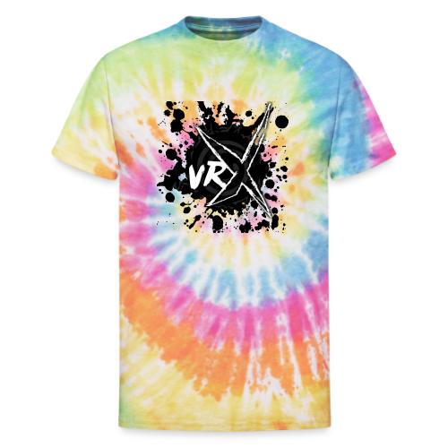 VRX Black Paint logo - Unisex Tie Dye T-Shirt
