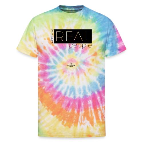Real in black - Unisex Tie Dye T-Shirt