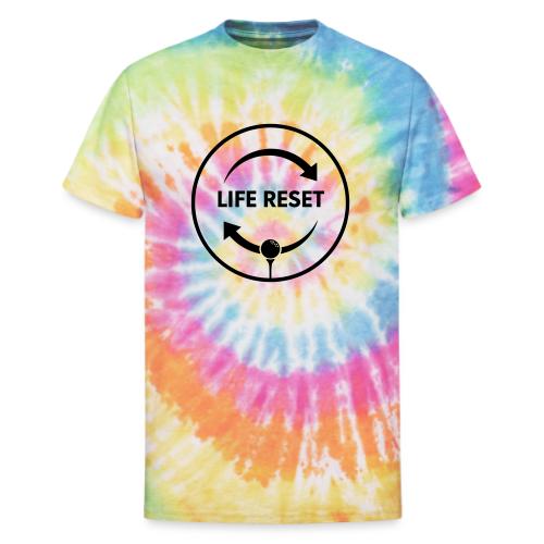 Life Reset - Golf Mulligan Gift Tee for Men - Unisex Tie Dye T-Shirt