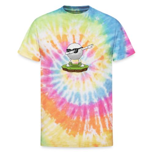 Birdie Vibes Only - Golf Dad Gift Tee for Men - Unisex Tie Dye T-Shirt