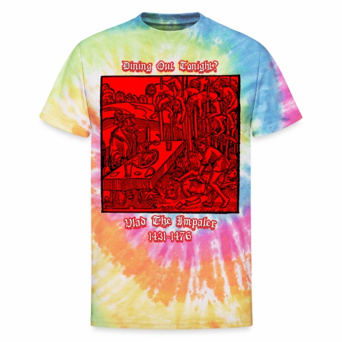 Dining Out Tonight - Unisex Tie Dye T-Shirt