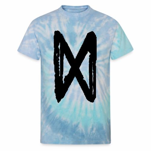 Elder Futhark Rune Dagaz - Letter D - Unisex Tie Dye T-Shirt