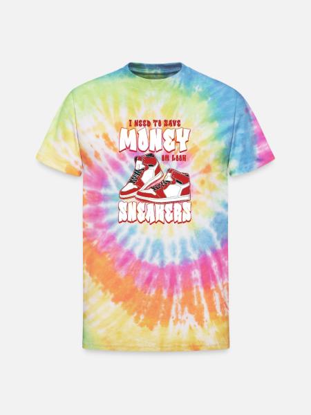 Sneaker Collector - Unisex Tie Dye T-Shirt - rainbow