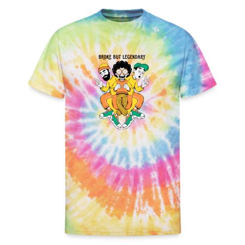 Legendary Broke Crew Retro - Unisex Tie Dye T-Shirt
