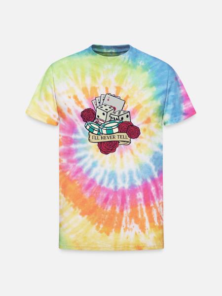 CASINO - Unisex Tie Dye T-Shirt - rainbow
