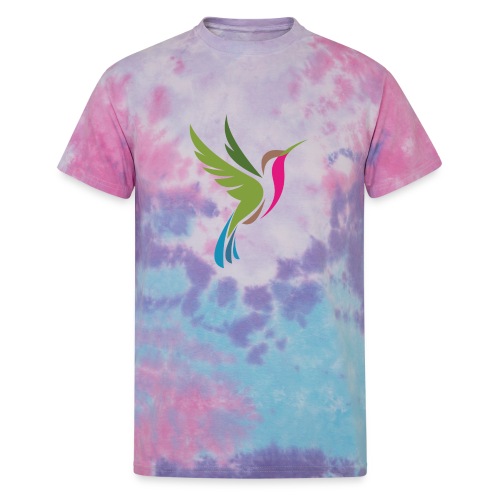 Hummingbird Spot Logo Products - Unisex Tie Dye T-Shirt