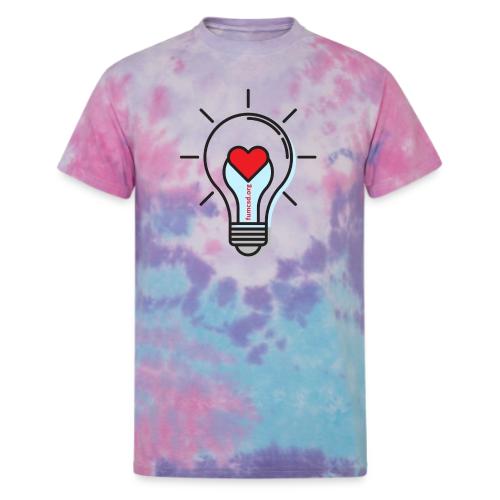 FUMCSD Heart Light Bulb - Unisex Tie Dye T-Shirt