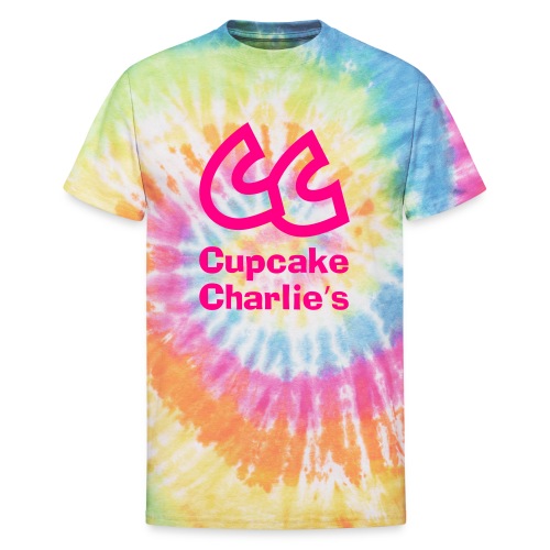 CC Cupcake Charlie's - Unisex Tie Dye T-Shirt