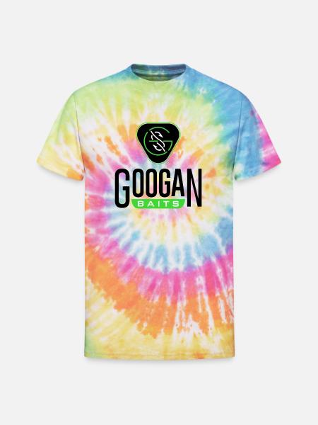 GOOGAN BAITS - Unisex Tie Dye T-Shirt - rainbow