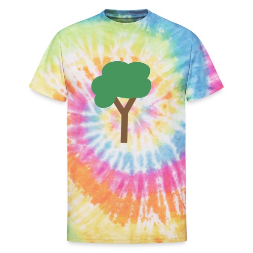 Ellie Grove Tree - Unisex Tie Dye T-Shirt
