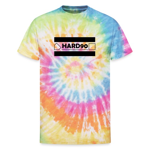 Hard 90 Logo - Unisex Tie Dye T-Shirt