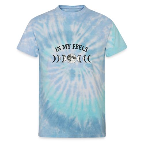 Moon Phase Feels - Unisex Tie Dye T-Shirt