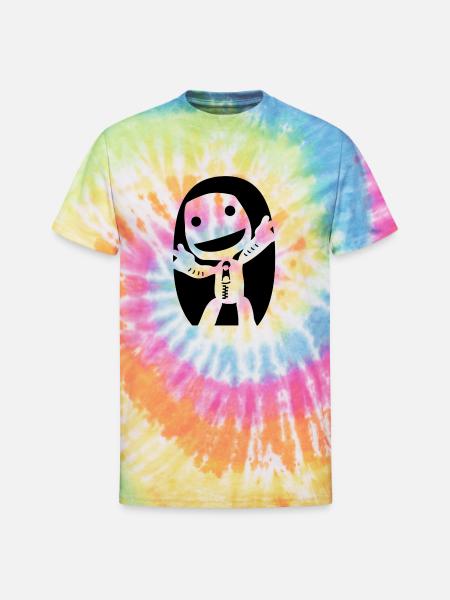 Little Big Planet - Unisex Tie Dye T-Shirt - rainbow
