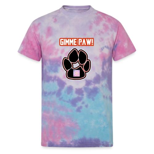 Jack-Jack’s Paw (Proceeds go to ASPCA!) - Unisex Tie Dye T-Shirt