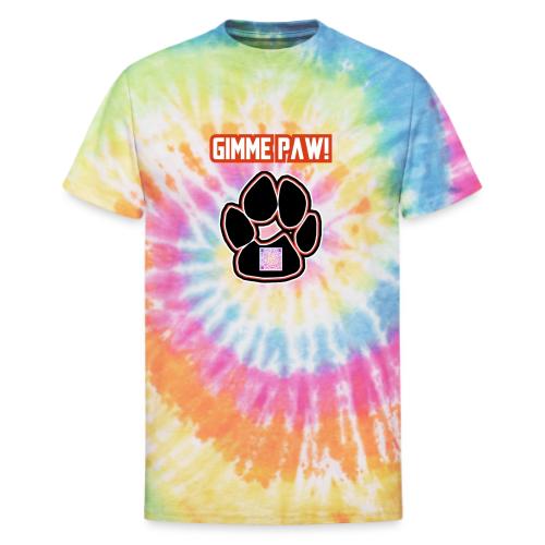 Jack-Jack’s Paw (Proceeds go to ASPCA!) - Unisex Tie Dye T-Shirt
