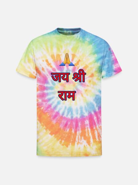 जय screen ram - Unisex Tie Dye T-Shirt - rainbow
