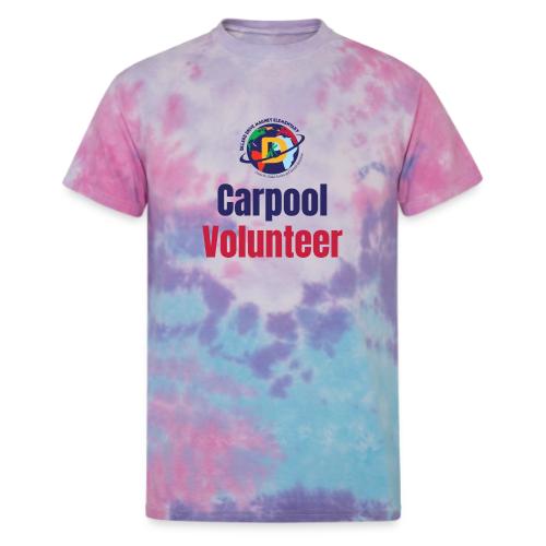 DDMES Carpool Volunteer - Unisex Tie Dye T-Shirt