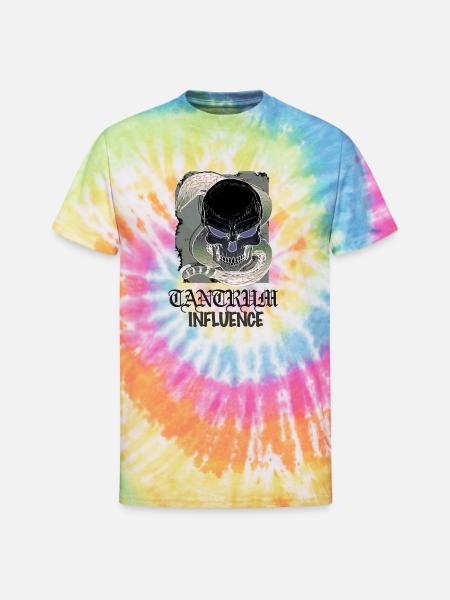 Tantrum- Merch |negative - Unisex Tie Dye T-Shirt - rainbow