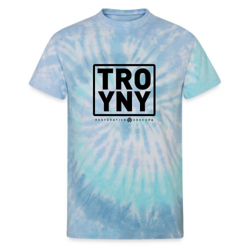 TROY NY Cube - Unisex Tie Dye T-Shirt