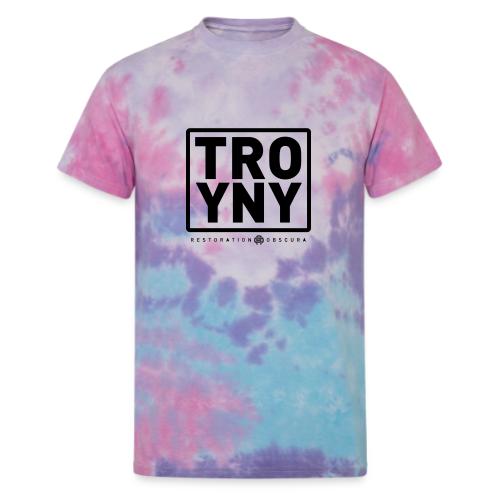 TROY NY Cube - Unisex Tie Dye T-Shirt