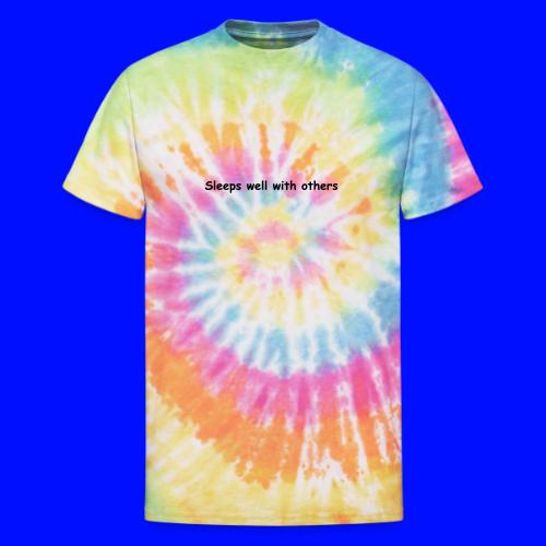 Sleeps Well - Unisex Tie Dye T-Shirt