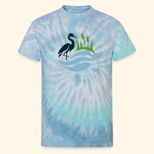 Circular Logo No Background - Unisex Tie Dye T-Shirt