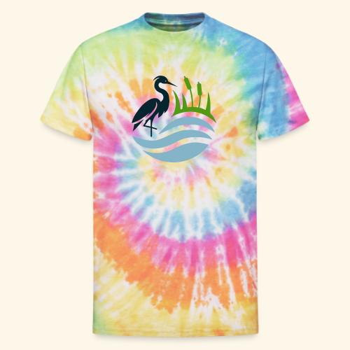 Circular Logo No Background - Unisex Tie Dye T-Shirt