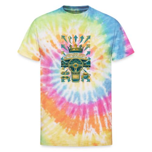 Backseat Driver T Shirt, Funny Dad Gift - Unisex Tie Dye T-Shirt
