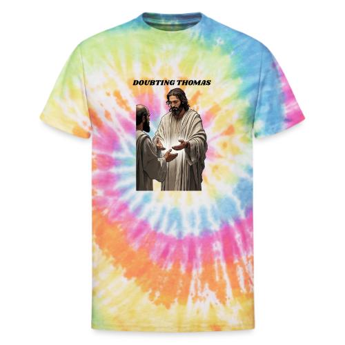 Doubting Thomas Resurrection T Shirt, Gift - Unisex Tie Dye T-Shirt