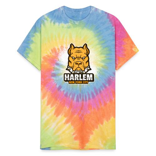 Harlem New York City DOG - Unisex Tie Dye T-Shirt