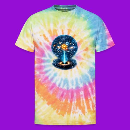 Holographic Universe - Unisex Tie Dye T-Shirt