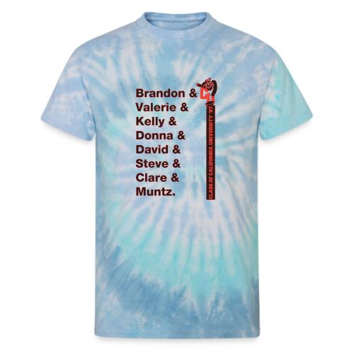 90210 CA University Class of 97 Shirt 01 - Unisex Tie Dye T-Shirt