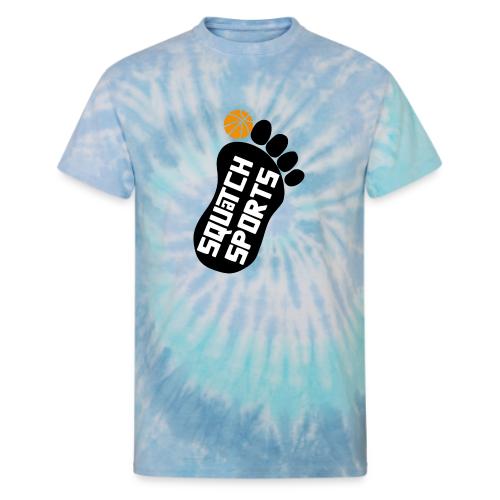 Squatch foot - Unisex Tie Dye T-Shirt
