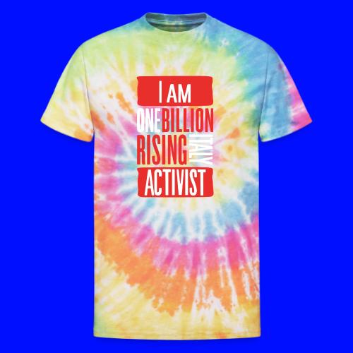 One Billion Rising Italy - Unisex Tie Dye T-Shirt