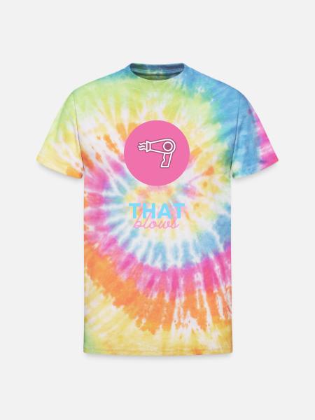 That Blows - Unisex Tie Dye T-Shirt - rainbow