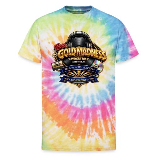 Rob's Gold Madness WRGM-DB - Unisex Tie Dye T-Shirt