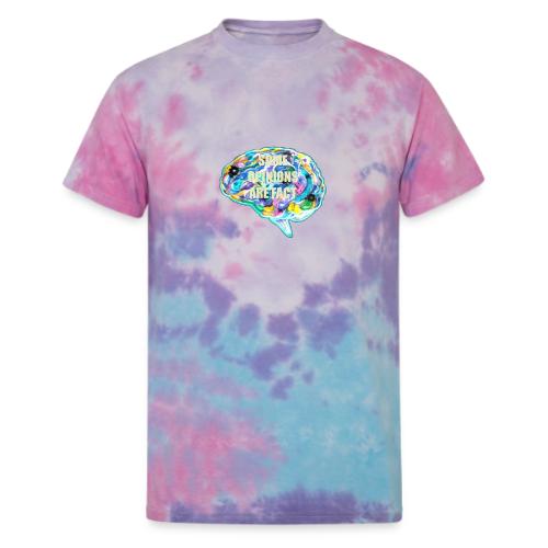 brain fact - Unisex Tie Dye T-Shirt