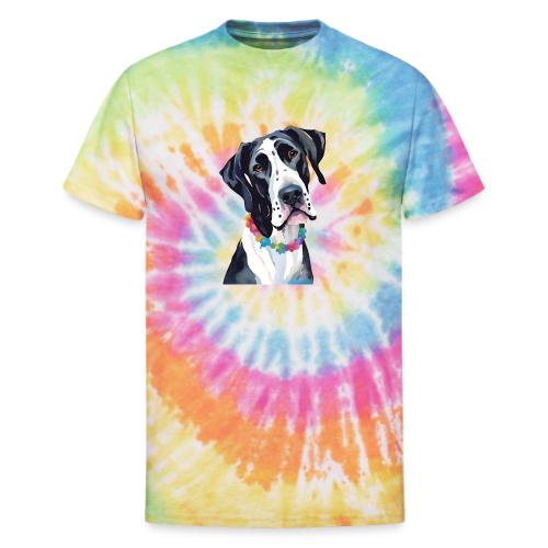 Tank - Great Dane - Unisex Tie Dye T-Shirt
