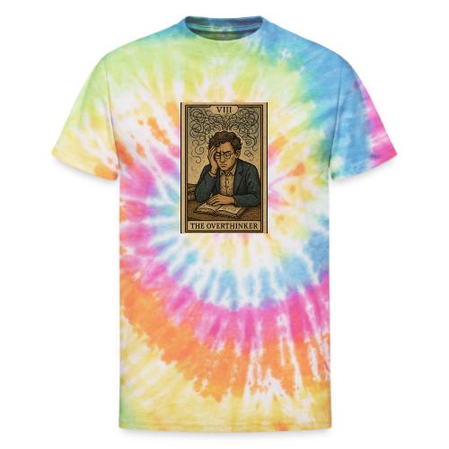 The Overthinker Tarot - Unisex Tie Dye T-Shirt