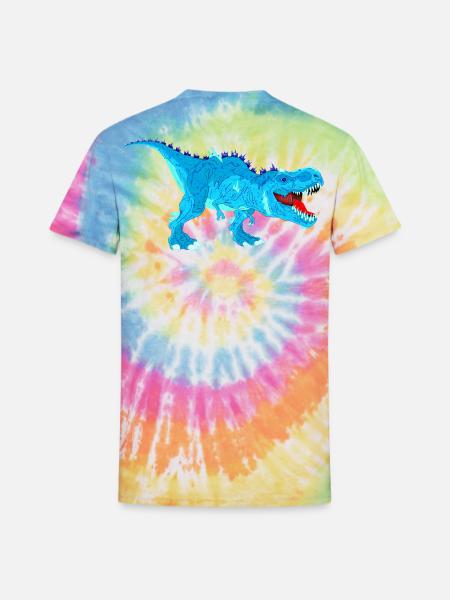 Icy Rex - Unisex Tie Dye T-Shirt - rainbow