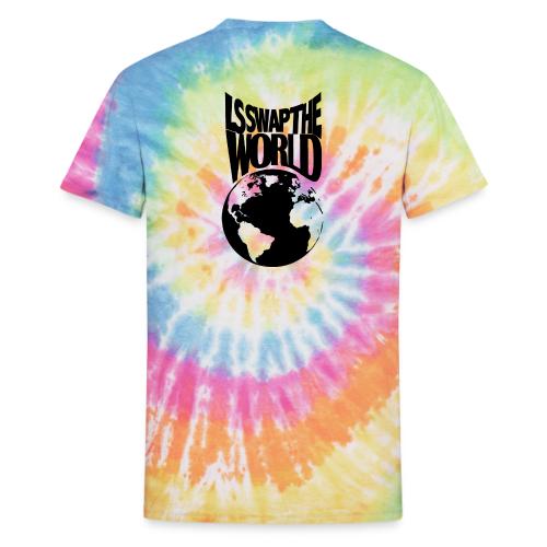LS Swap the World (Front & Back) - Unisex Tie Dye T-Shirt