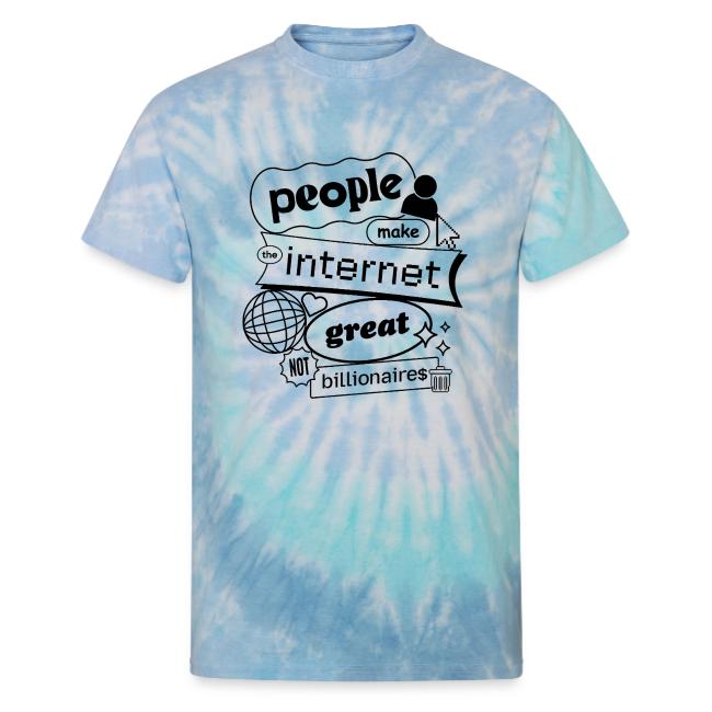 People Make The Internet Great - Blobby Black