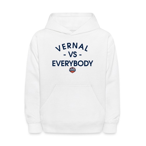 Vernal Vs. Everybody Navy - Kids' Hoodie