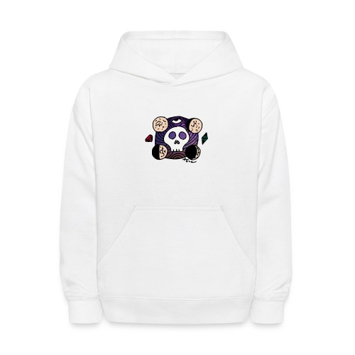 Moon Skull from Outer Space - Kids' Hoodie